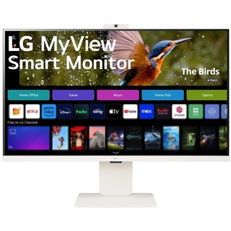 Monitor LG 31.5 "MyView 32SR85U-W White IPS LED 16: 9 HDMI M/M CAM Matte Has 400CD 178g/1 107990-1