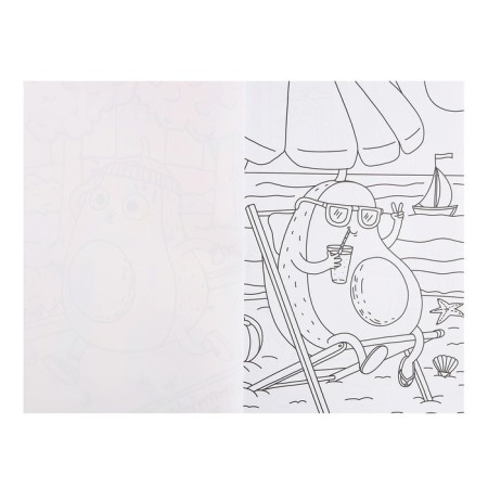 Maxi-coloring "Avocadomania"-2
