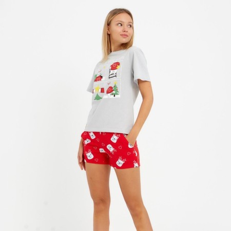 Female pajamas (T-shirt and shorts) KAFTAN "Bears" R.44-46-10