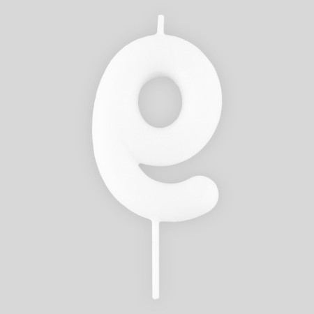 Свеча для торта, цифра «9» , светится в темноте, 4 х 10 см.-2