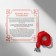 Bracelet-reinforcing “red thread” woolen, for prosperity, elephant, color silver, 30 cm