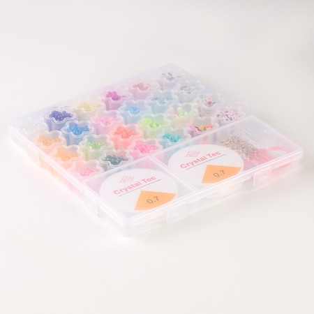 Set for creativity "Decoration from beads. Flowers"-2