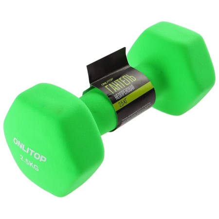Non -repteennial dumbbells, 2.5 kg, MIX color-1