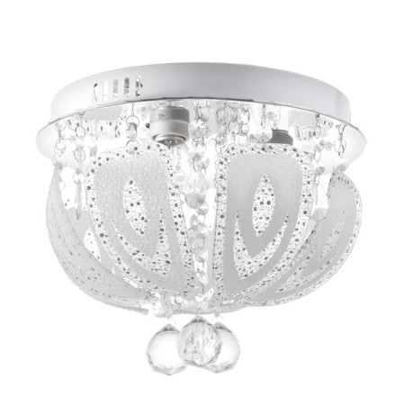 Luer with PDD "Muscari" 3x40W E27+RGB chrome 30x30x24 cm Bayerlux