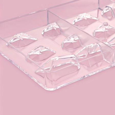 Konfinetta Chocolate Form "Gemstones", 33 × 16.2 cm, 16 cells, (2.5 × 3/4.5 cm)-4