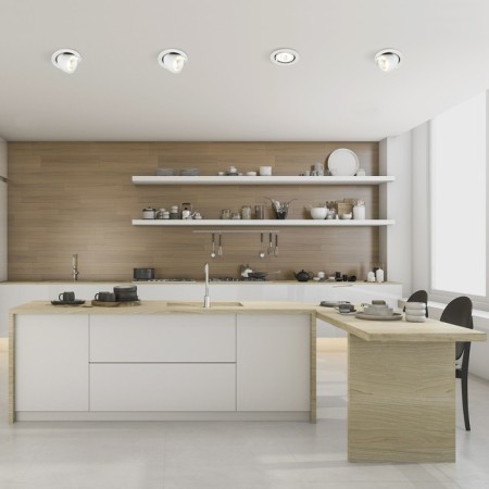 Luminer LED built -in Elektrostandard, Osellu, 90x90x75 mm, 9W, LED, 1119LM, 4200K, white color-3