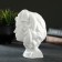 Kashpo - organizer "Gorgon Medusa" Belaya, 12.5x16x10.5cm