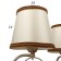 Vilora chandelier 3x40W E14 white 55x55x76 cm Bayerlux