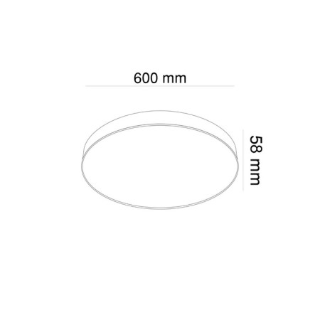 Technical C032CL-L96MG3K, LED, 90W, 60x60x5.8 cm, 8200lm, 8200lm, matte gold gold-3
