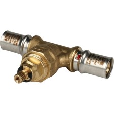 Вентиль-пресс STOUT SFP-0014-001616, d=16 мм, для металлопластиковых труб, ручка хром
