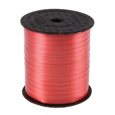 The packaging tape is simple, red, 0.5 cm x 225 m