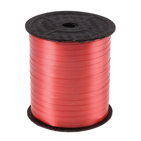 The packaging tape is simple, red, 0.5 cm x 225 m