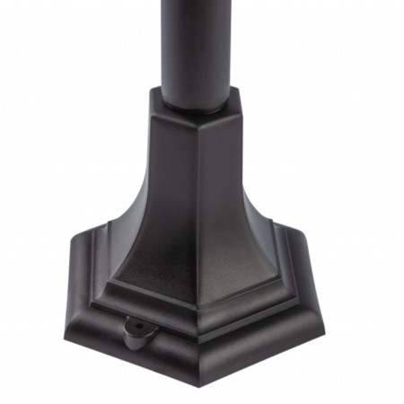 Lamp Garden Era E27, IP44, 40W, 177x187x1120 mm, black-4