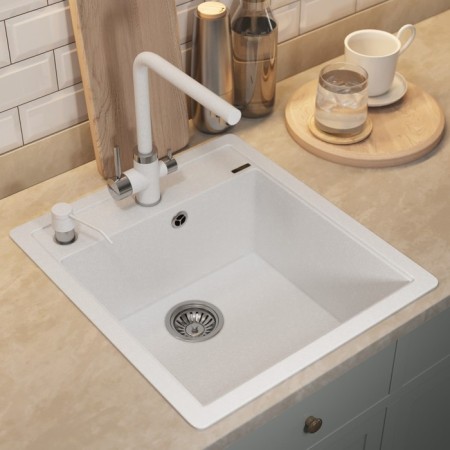 Quartz-quartz kitchen-quartz Uperwood Quartz UPD-07, rectangular, color 01, rectangular, Bel 106670