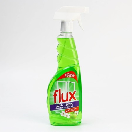 Washing glass and mirrors, 500 ml, apple aroma, Flux-1