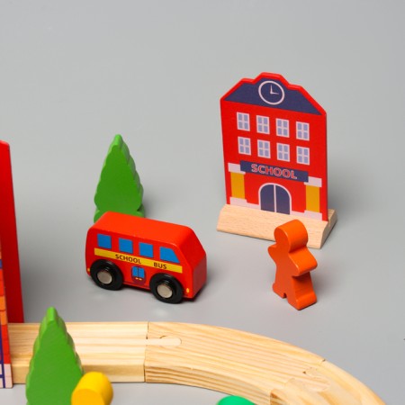 Railway "Travel", 36 parts, 24 × 18.5 × 13.5 cm-4