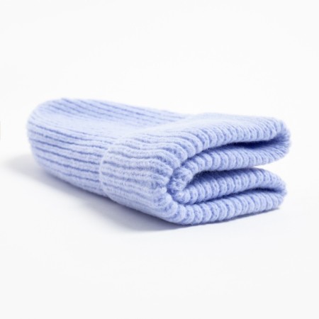 Women's hat minku with lapel, size 54-56, lilac color-4