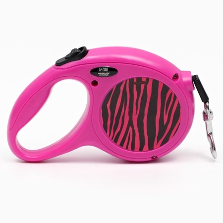Roulette "Zebra" 5 m, max = 25 kg, fuchsia-2