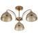 Ceiling lamp 3x40W E27, size 55x55x24 cm