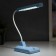 Table lamp 16291/1bl 16xLED 2W 2 modes USB AKB Blue 9x12x46 cm Risalux