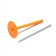 Tundra dowel, for insulation, with a metal nail, 10x140 mm, 50 pcs