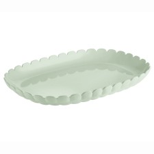 Поднос сервировочный Guzzini Tiffany, размер 45х31 см, цвет зелёный