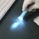 Laser pointer+flashlight "Blue" 3 modes shines, flashes, laser lr44x3 pcs 3x3x9 cm