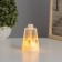 Lamp "Snowman and Christmas tree" 3hlr1130 White 4.4x4.4x9.4cm
