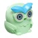 Mechanical sharpener with a container of an owl light green