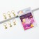 Clubs of hair piercing “Fake your beauty”, 6 pcs.