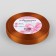 Satin tape, 12 mm × 23 ± 1 m, caramel color №161