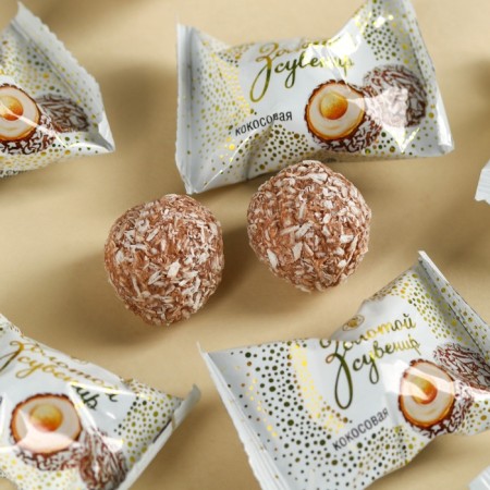 Set "March 8": Black tea with forest berries 50 g, chocolate sweets 100 g.-2