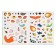 Funny face with stickers "Forest residents" 324715