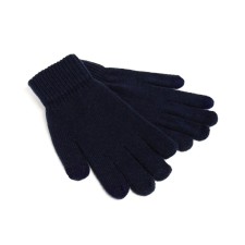 Men's gloves minku is plain, col. Dark blue, rr 9-10 (22-24 cm)