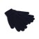 Men's gloves minku is plain, col. Dark blue, rr 9-10 (22-24 cm)