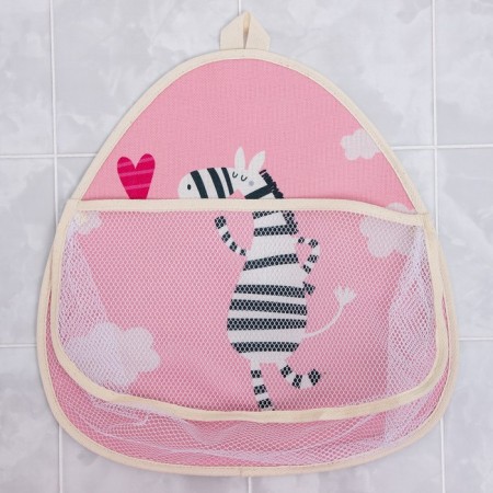 Get for storing toys in a bathroom with a loop "Zebra"