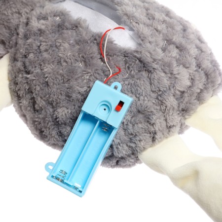 Musical toy "fall asleep", sound, light, color gray-5