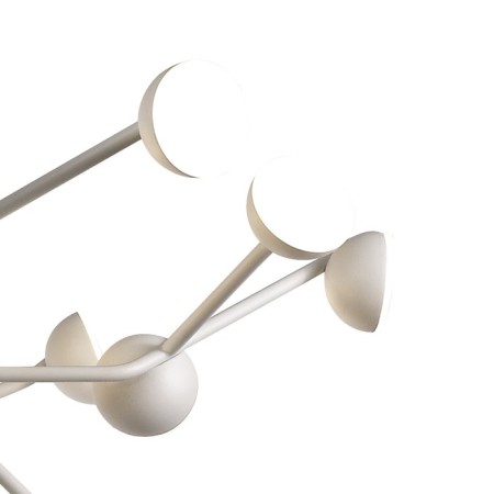 Suspended chandelier Mantra Adn, Led, 5500lm, 3000k, 350 mm, matte white color-3