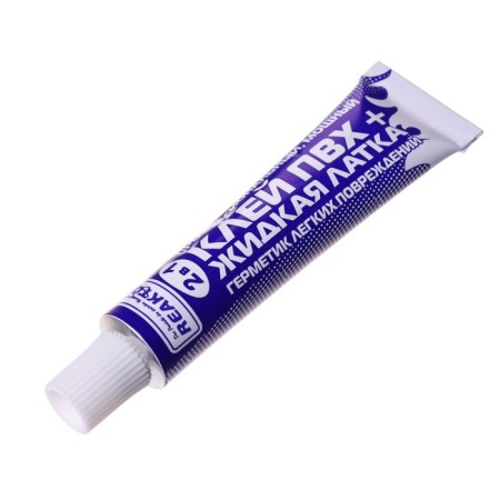Liquid late with PVC glue Reaktor, blue, 20 g, 15 ml-3