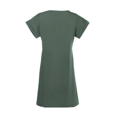 Homemade dress, olive color, size 54-7