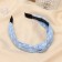 Hair rim "Jones" heart, 2.5 cm, blue