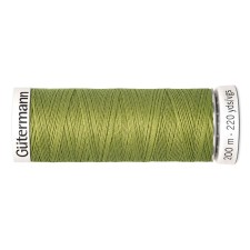 SEW-HALL thread for all materials, 200 m, 748277 (582 Green mustard)