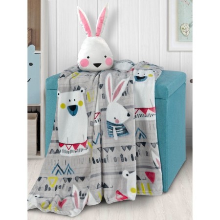 Decorative pillow Bunny, size 30x30 cm-2