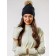 Female ISee hat, size 52-56, black color