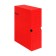 Archive box with A4 Calligrata valve, 100 mm, microhofrocardon, up to 900 sheets, red