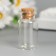 Decor for creativity Glass "A bottle with a cork" 4x2x2 cm