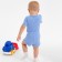 Kit for children (body, shorts) minku, central blue, height 74-80 cm