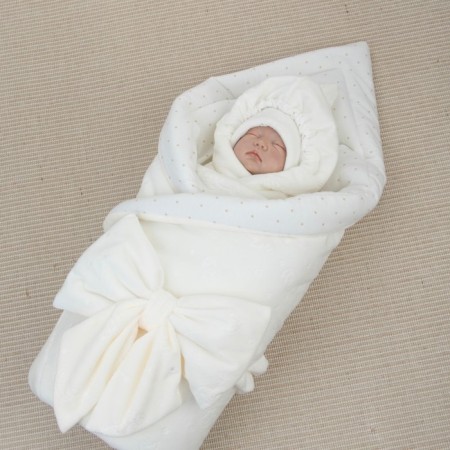 Set for discharge Winter Kinderlitto "Bear on the Moon", 6 items, height 56-62 cm, color milk-6