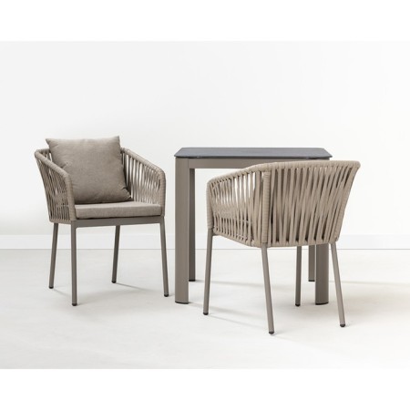 Monyx chair, 570 × 580 × 770 mm, gray-beige color-11
