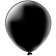 Latex ball 12 ", pastel, black color, set of 50 pcs.